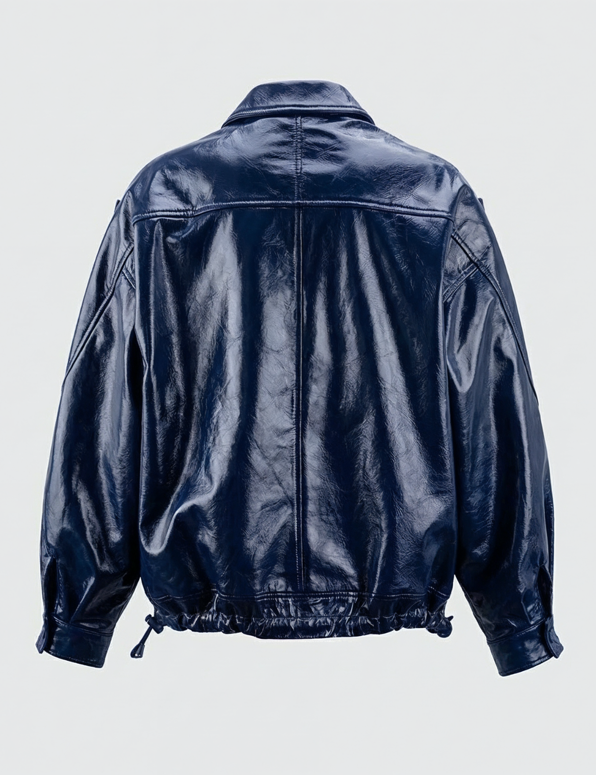 Chaqueta Santos Charol Marino