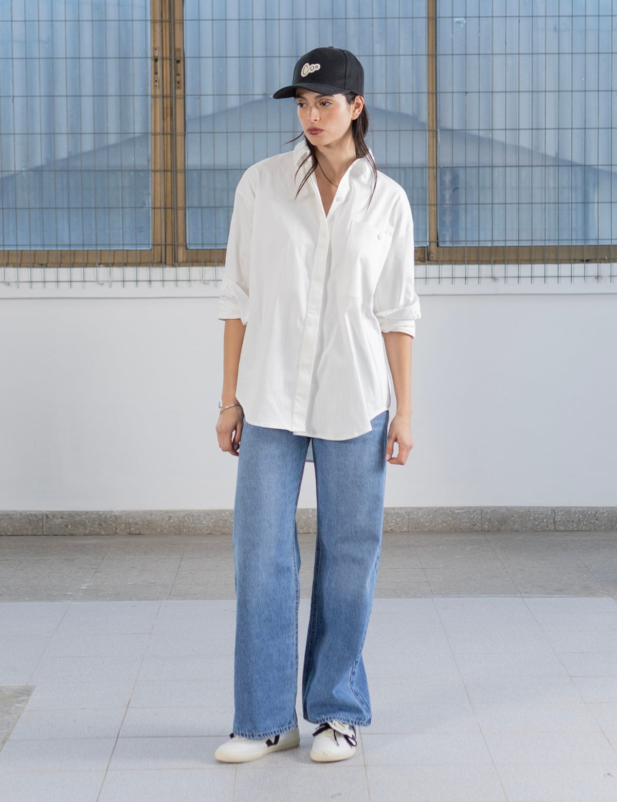 Camisa Lisa Blanco