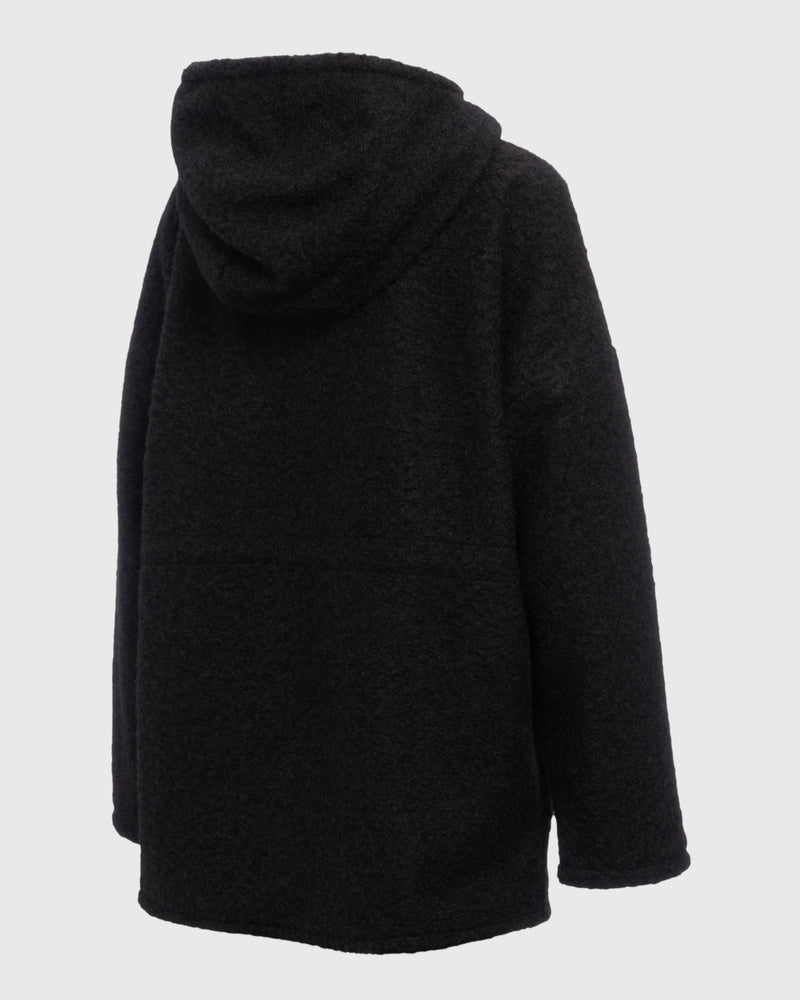 Chaqueta bouclé Abril Negro