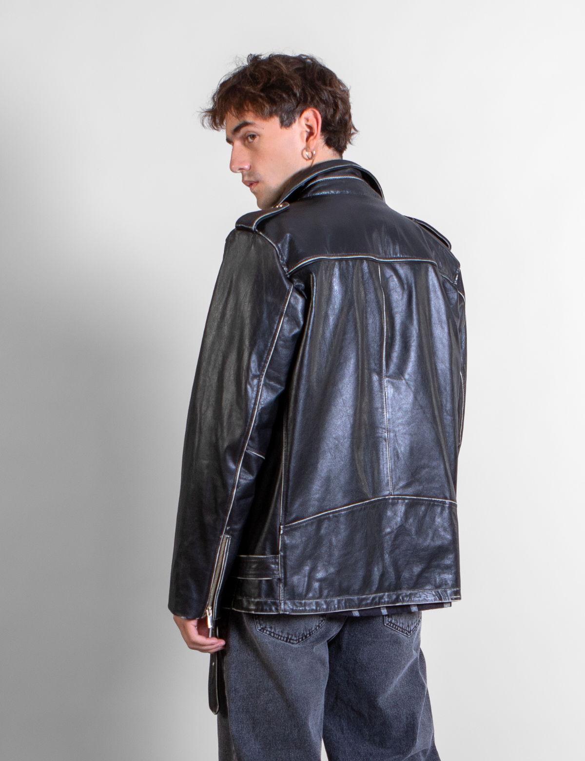 Chaqueta cuero Philip