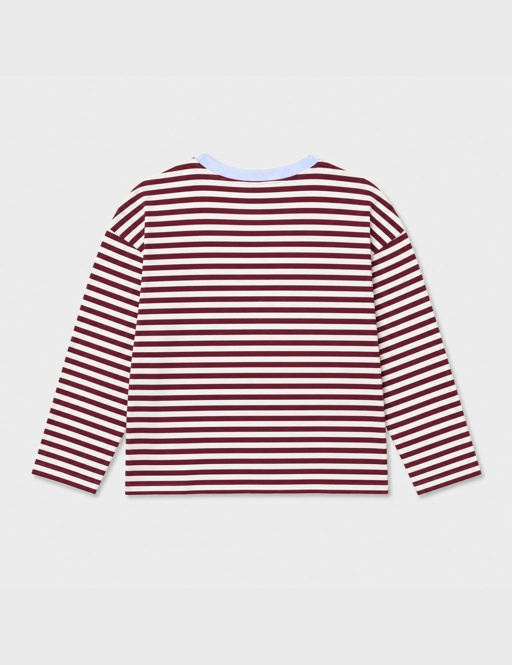Polera Rayas Ricarda Cereza