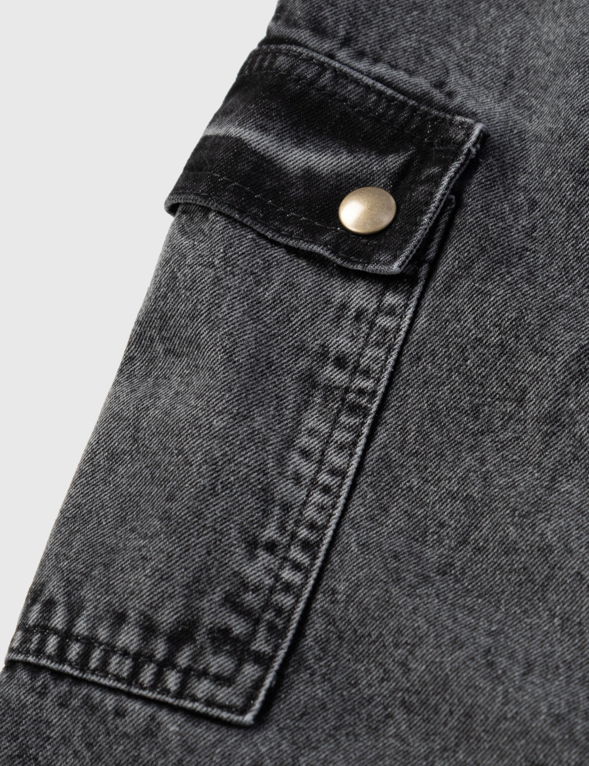 Falda Denim Ninfa Recycled Negro