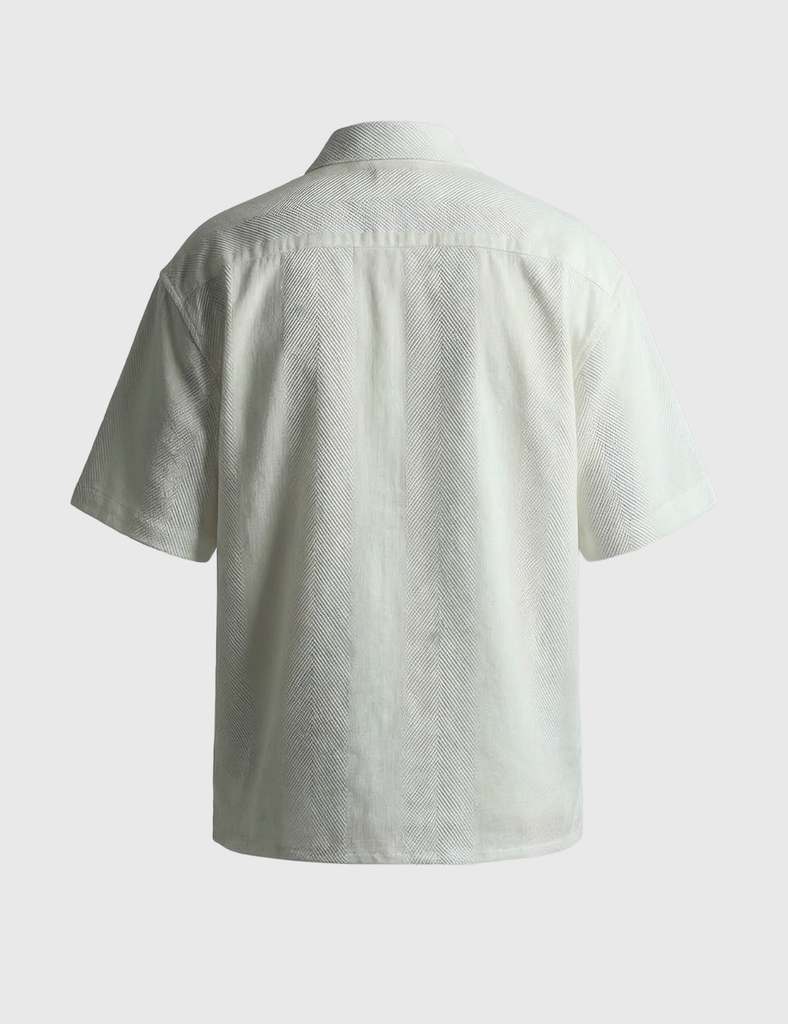 Camisa Algodón Fletcher Blanco