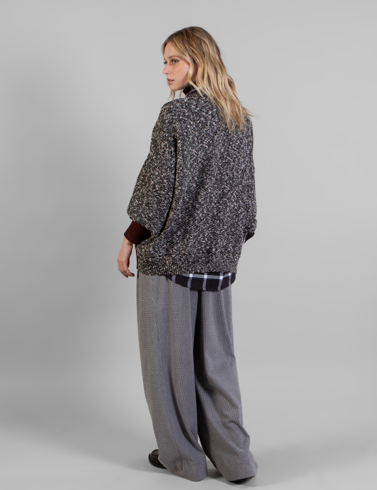Tejido Zip Gris