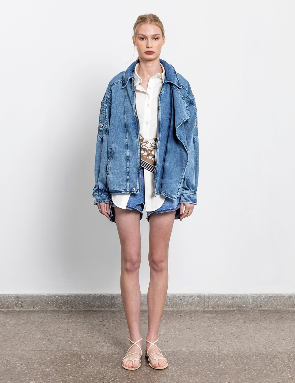 Chaqueta Denim Santos Indigo