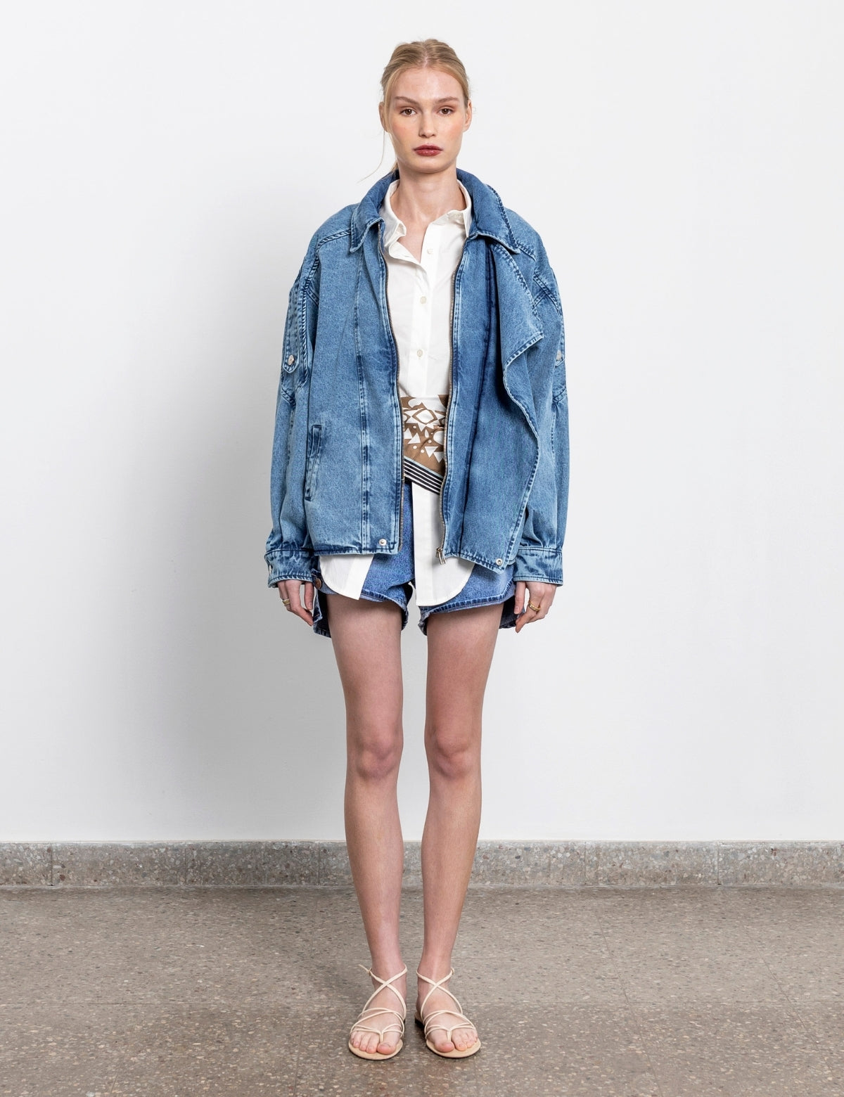 Chaqueta Denim Santos Indigo