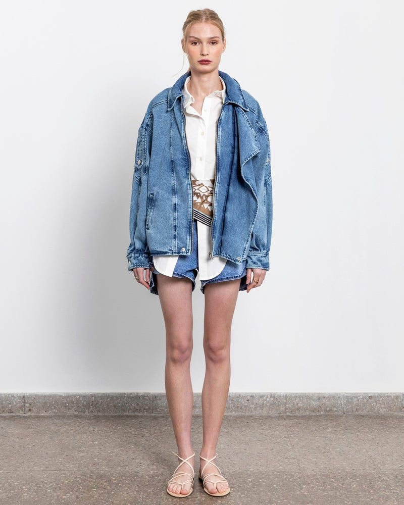 Chaqueta Denim Santos Indigo