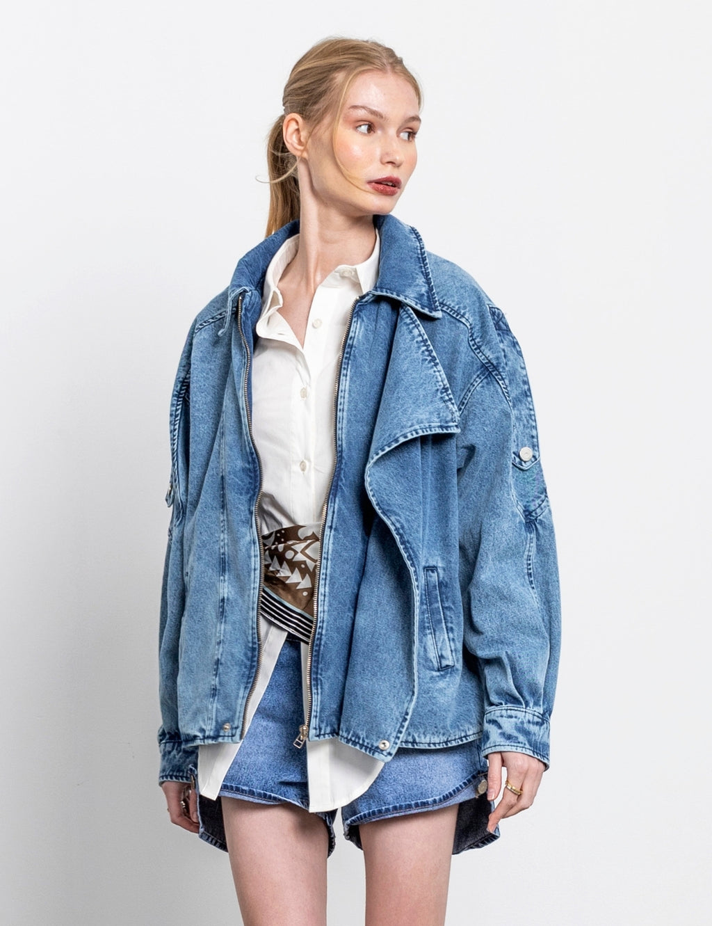 Chaqueta Denim Santos Indigo