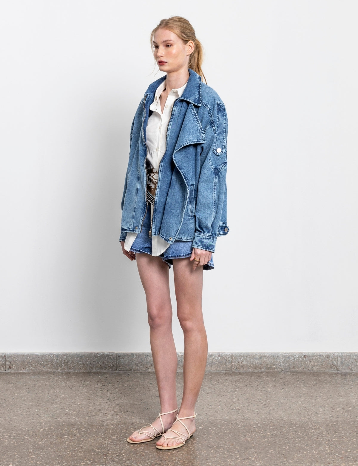 Chaqueta Denim Santos Indigo