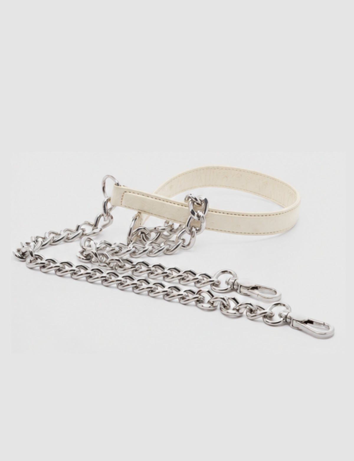 Cartera Inés Avestruz Hueso