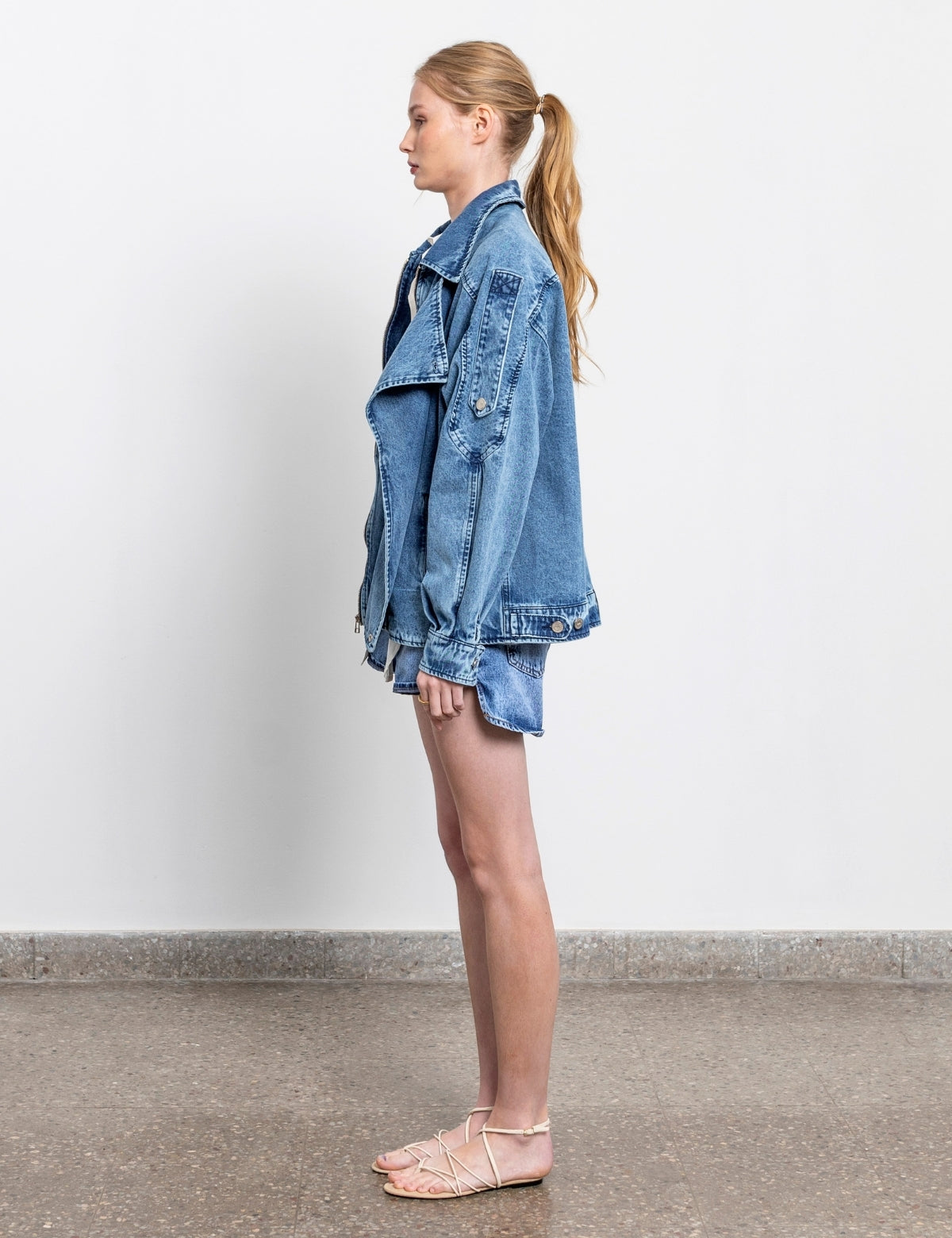Chaqueta Denim Santos Indigo