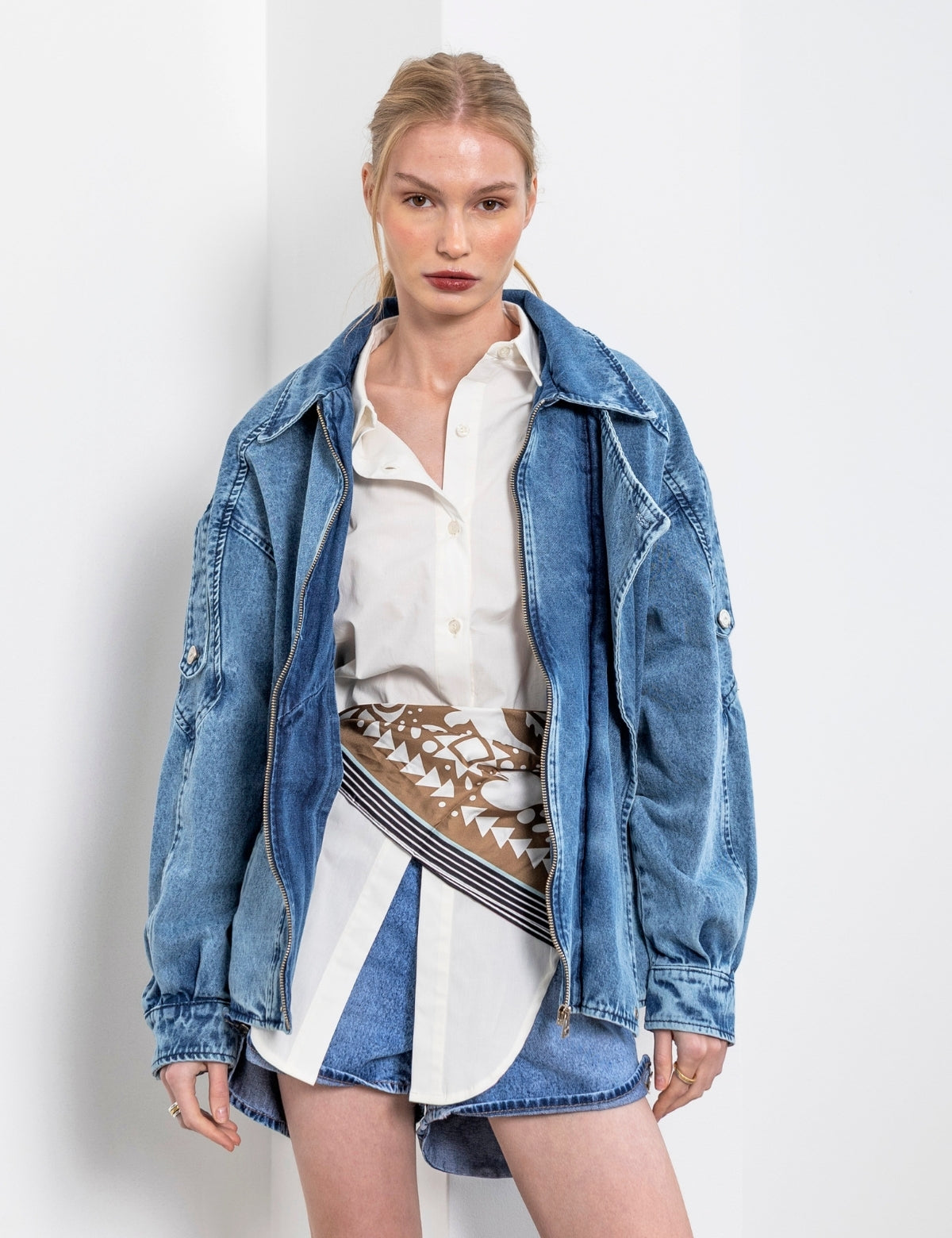 Chaqueta Denim Santos Indigo