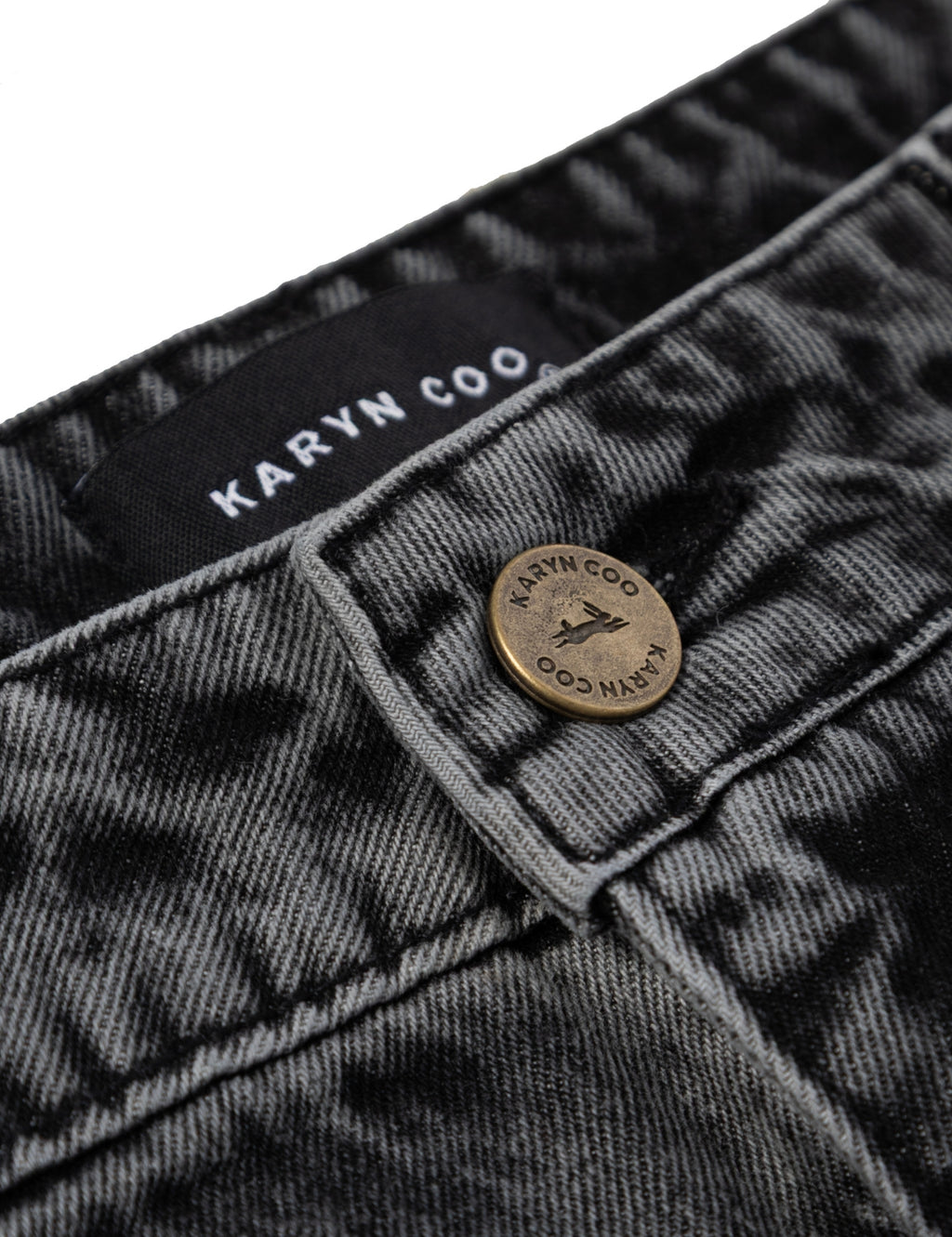 Falda Denim Ninfa Recycled Negro