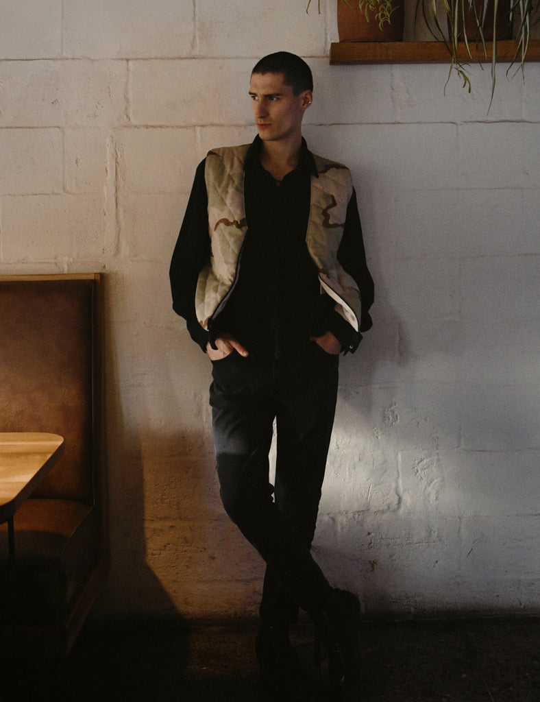 Chaqueta Camuflaje beige