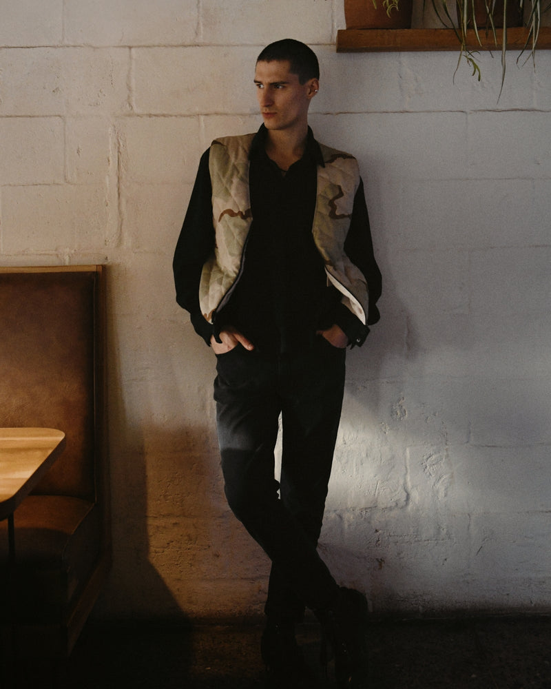 Chaqueta Camuflaje beige