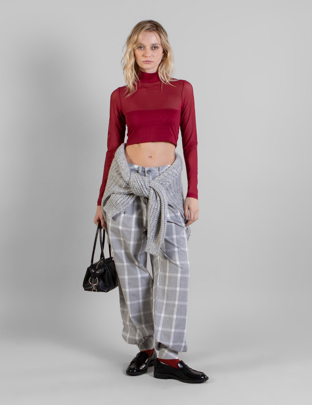 Pantalon Escocés Pampa Gris