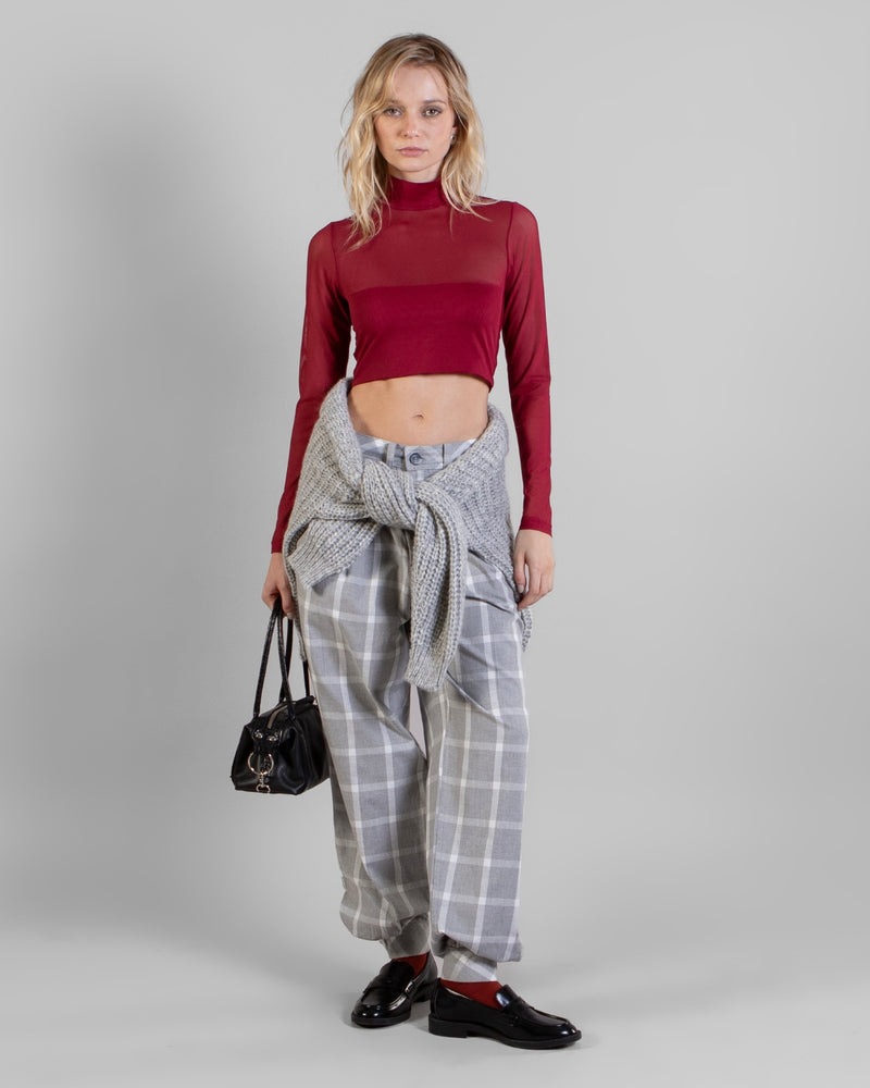Pantalon Escocés Pampa Gris