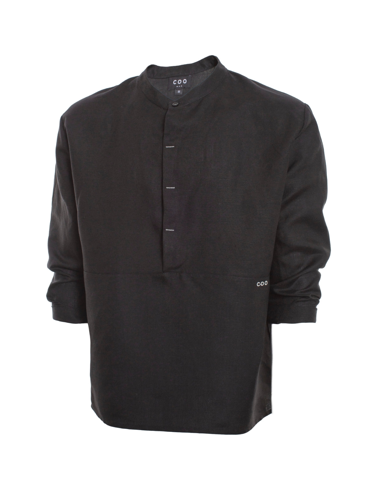 Camisa lino Jondal negro