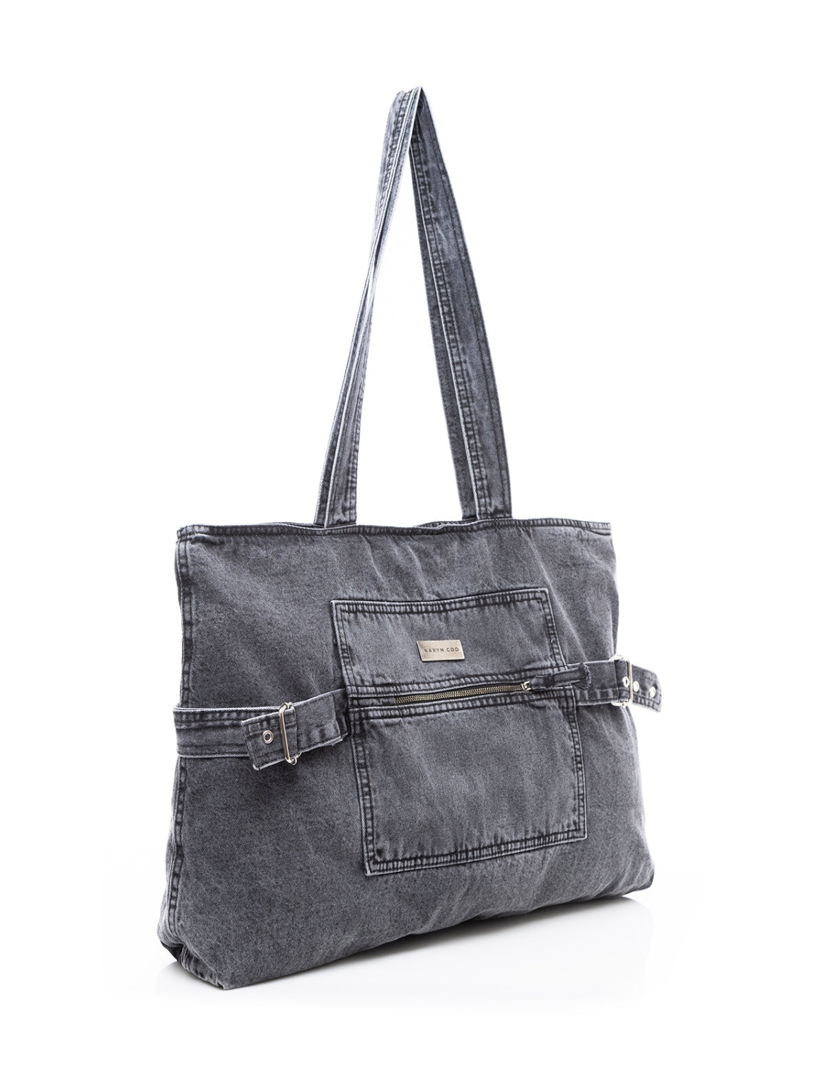 Bolso denim Blondie gris