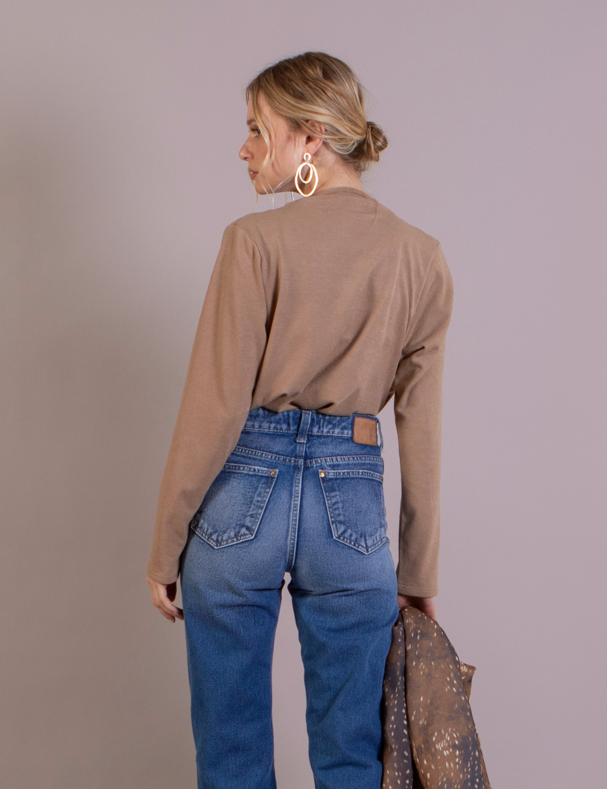 Polera Beatle Noelia Camel