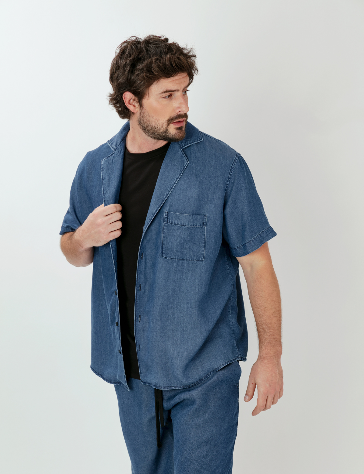 Camisa tencel Mercure