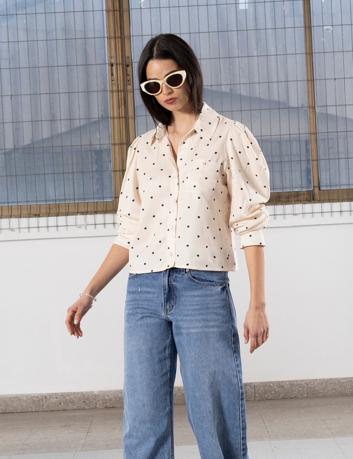 Blusa Lunares Polka