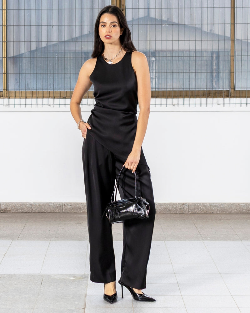 Blusa Raso Celina Negro