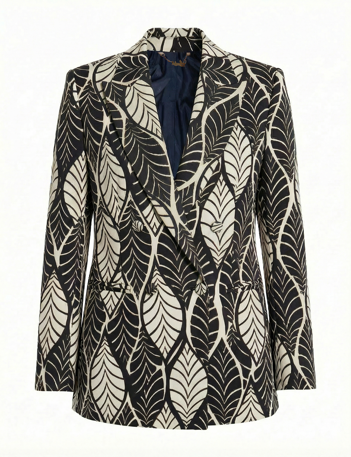 Blazer Premium Orion Hojas Negro