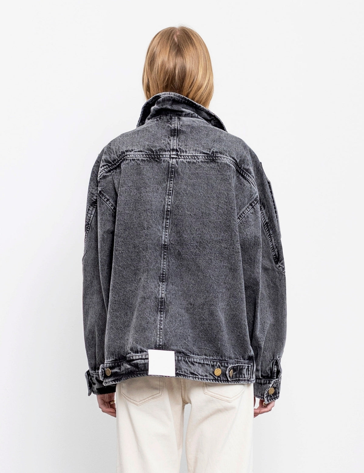 Chaqueta Denim Santos Negro