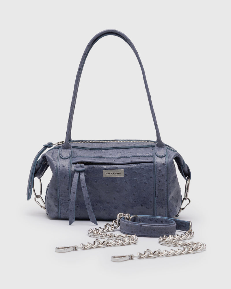 Cadena Rocket Avestruz Indigo
