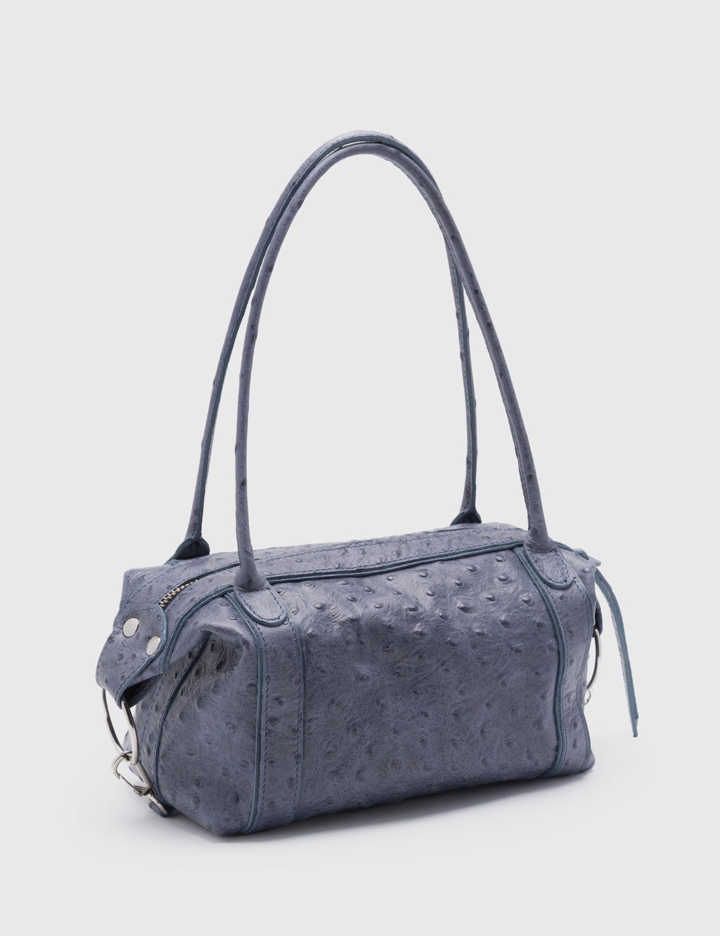 Cartera Diana Mini Avestruz Indigo