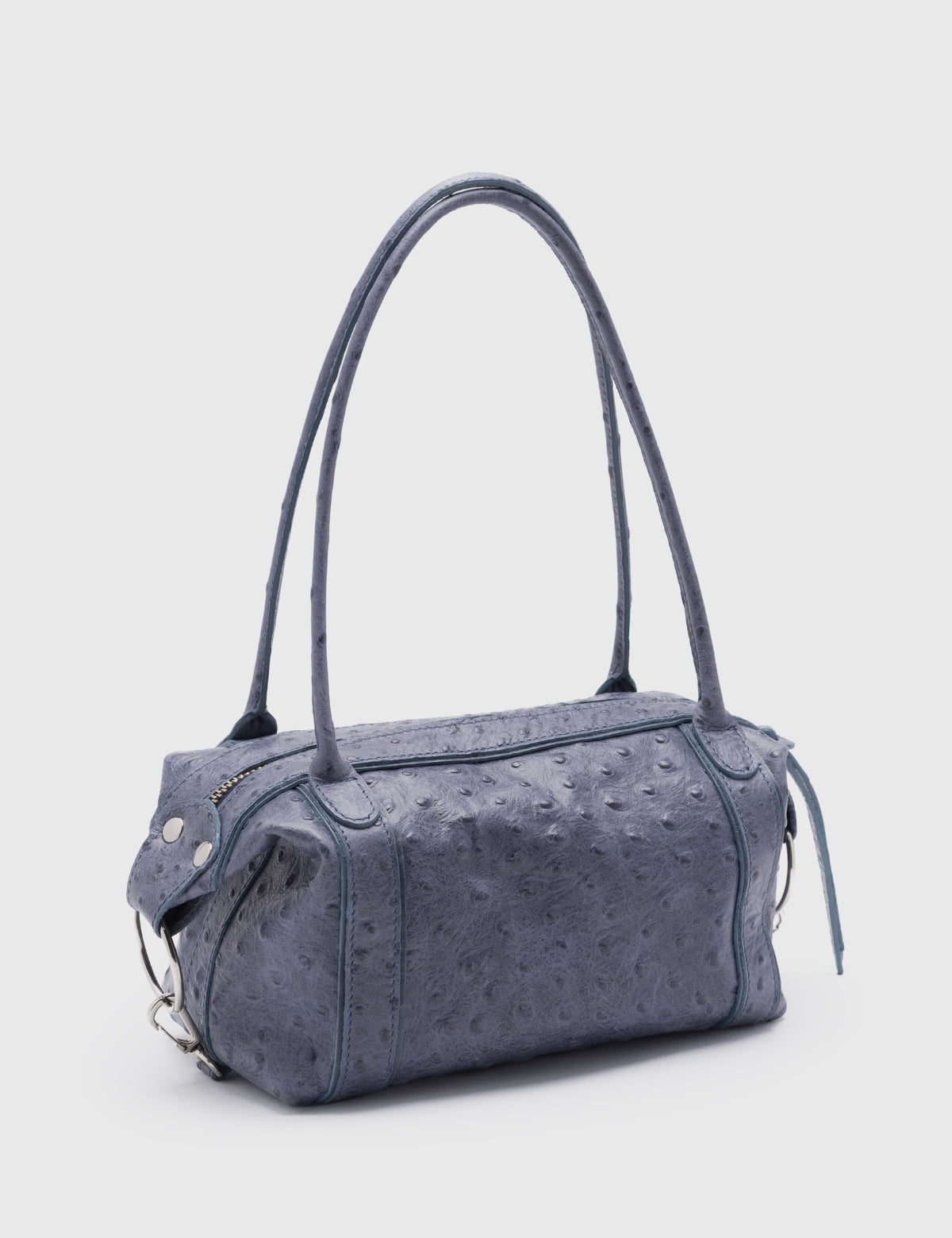 Cartera Diana Mini Avestruz Indigo