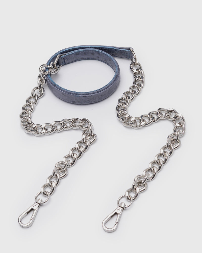 Cadena Rocket Avestruz Indigo