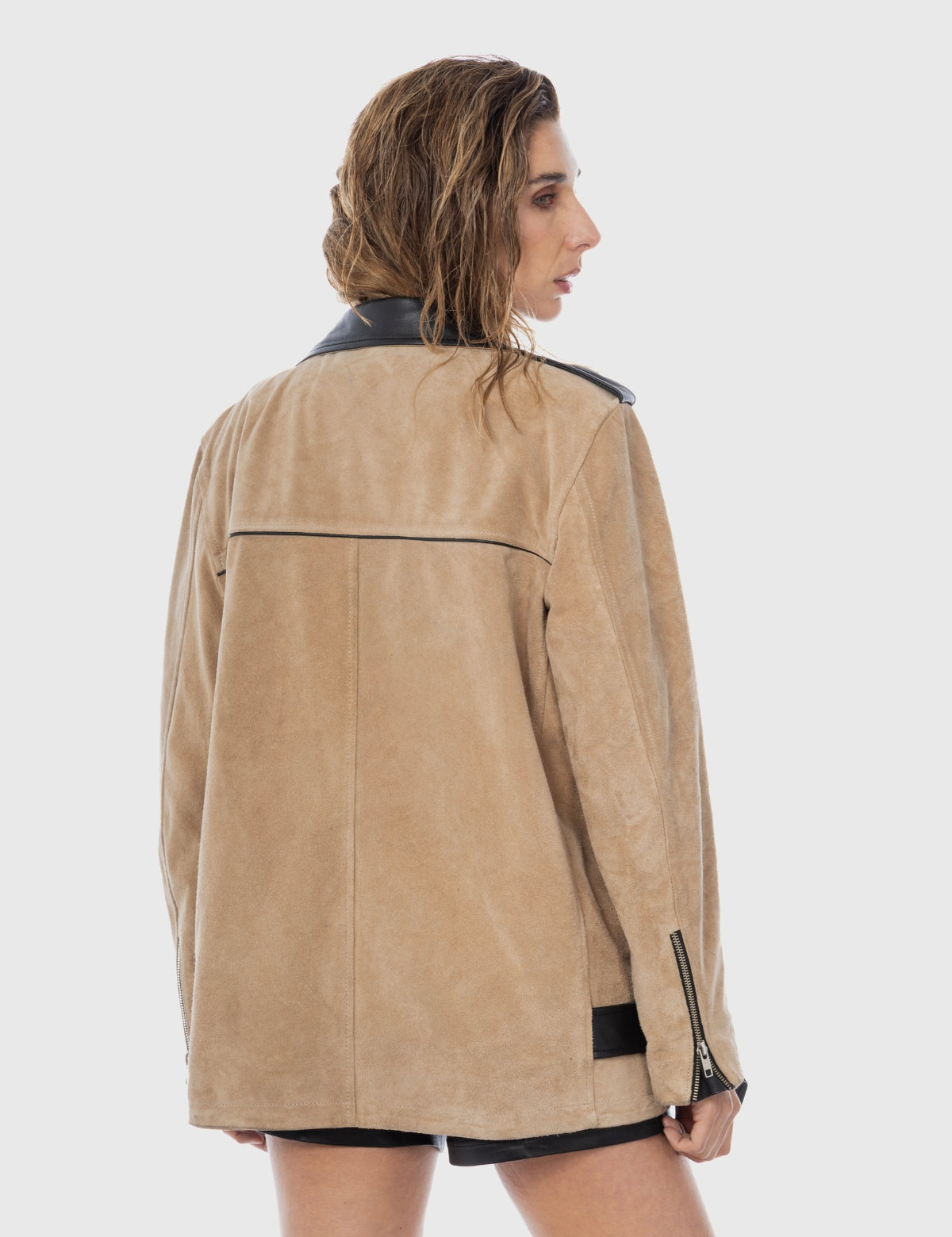 Biker Naomi Oversize Reno Habano