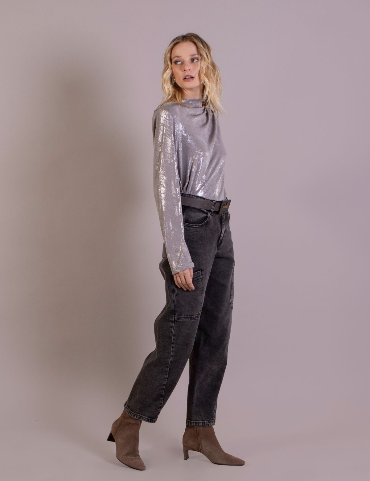 Polera beatle Noelia Plata