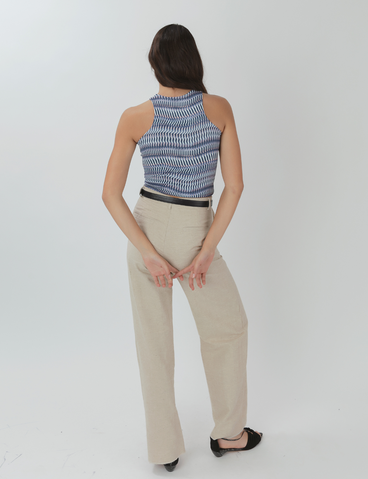 Pantalón Recto Casopeia Beige