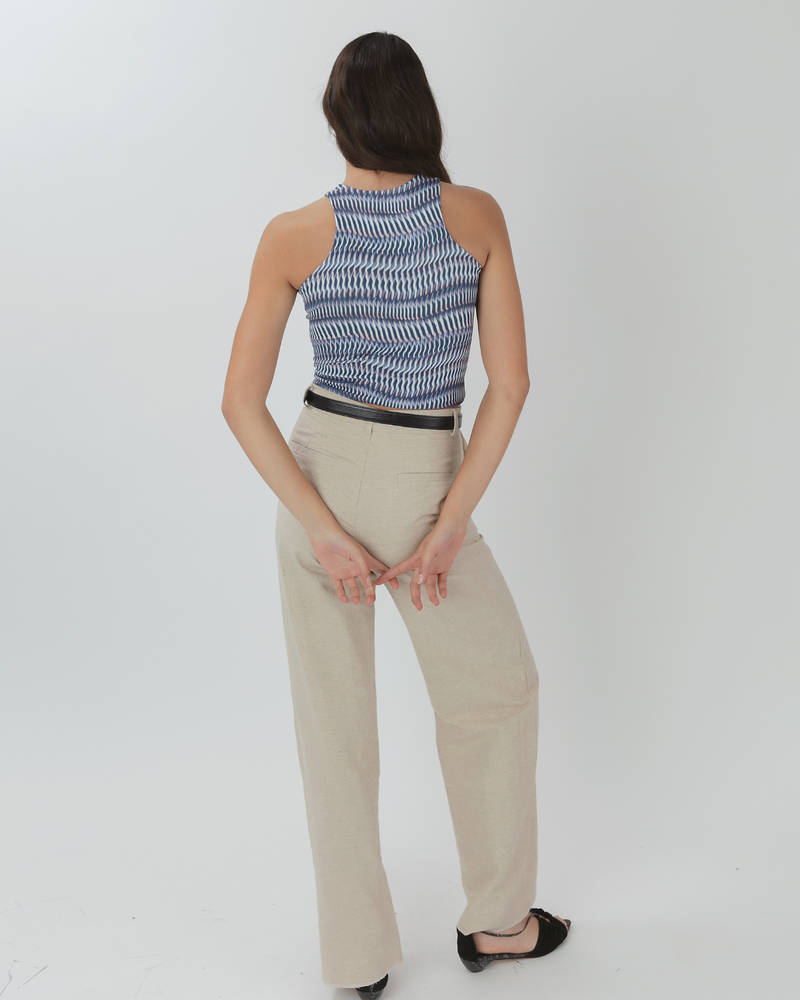 Pantalón Recto Casopeia Beige