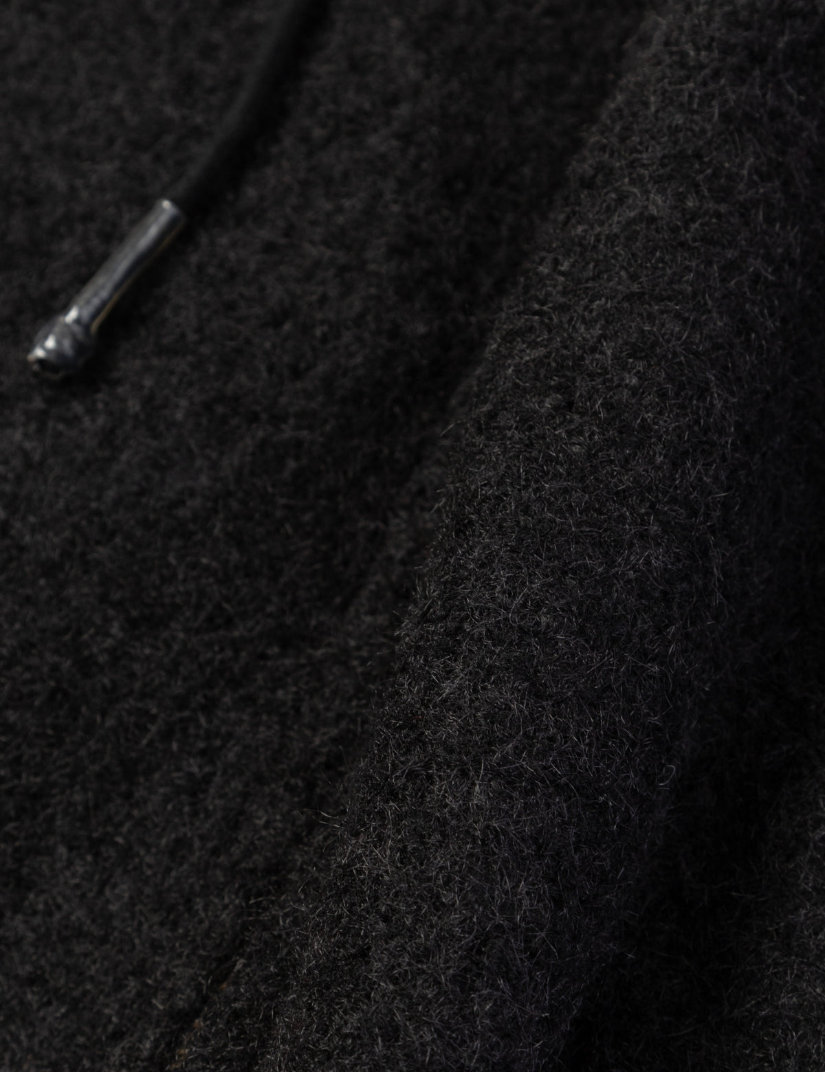 Chaqueta bouclé Abril Negro