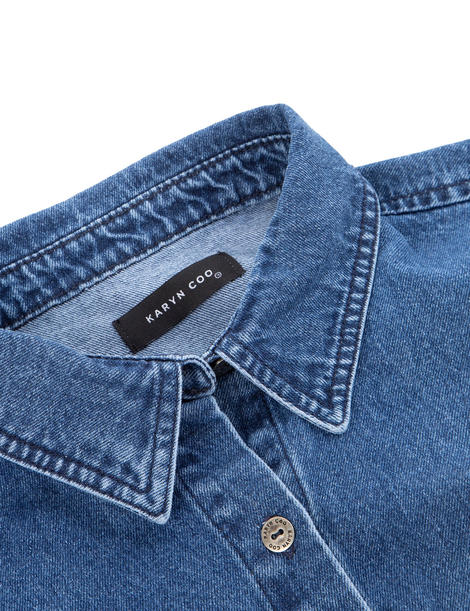 Camisa sustentable Caroline Azul