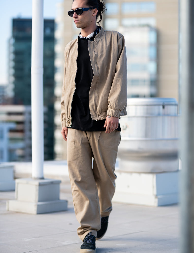 Pantalón gabardina Tijoux camel