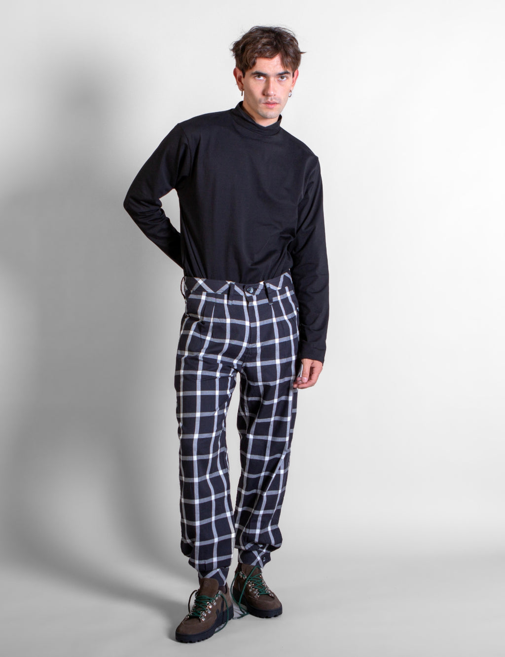 Pantalon Escocés Pampa Negro