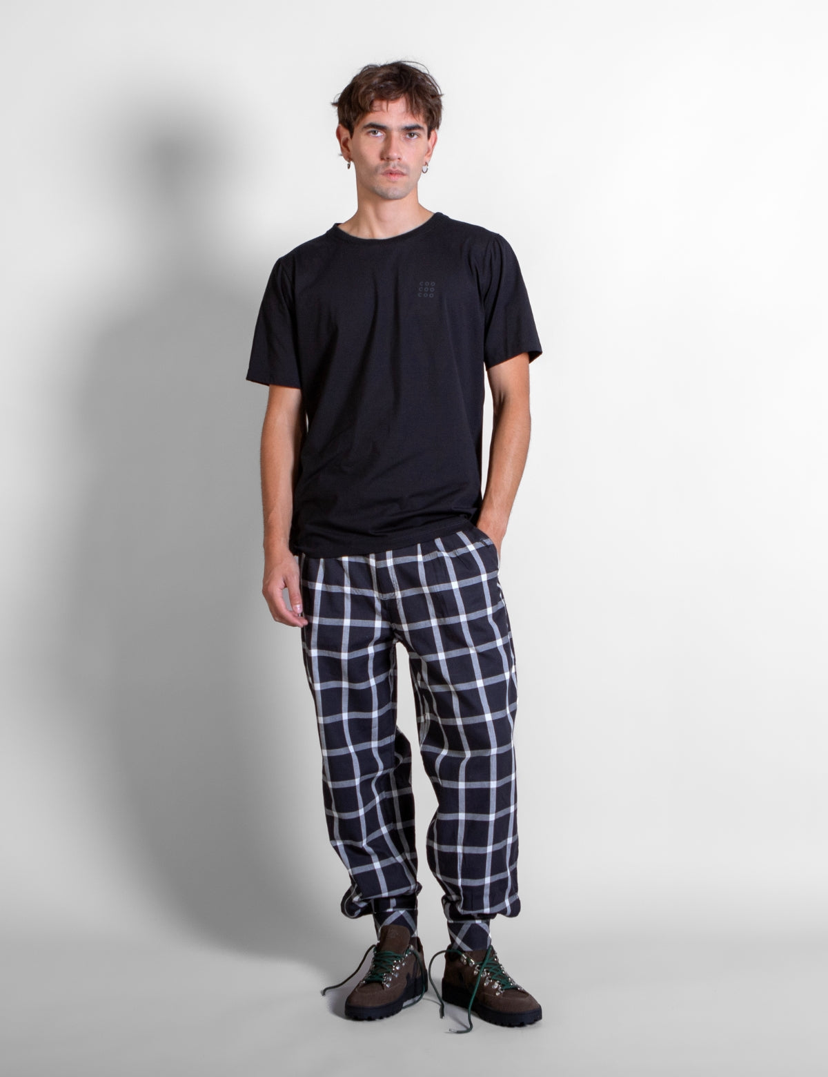 Pantalon Escocés Pampa Negro