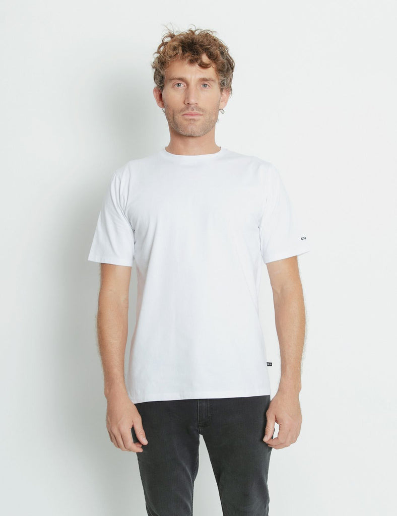 Polera algodón Bailey blanco