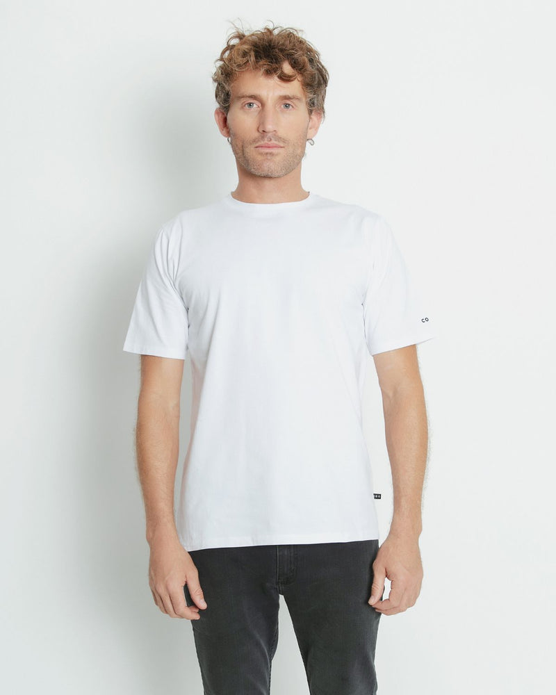 Polera algodón Bailey blanco