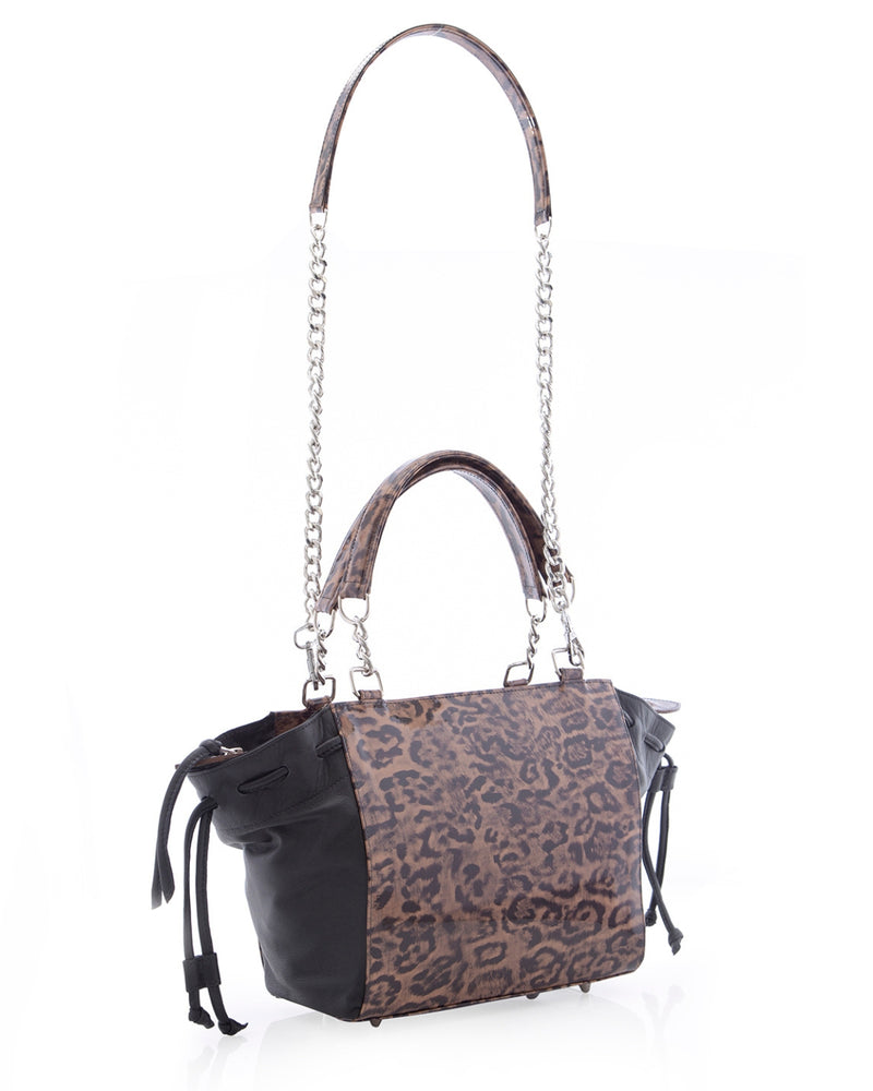 Cartera midi Warhol Leopardo  Limited edition