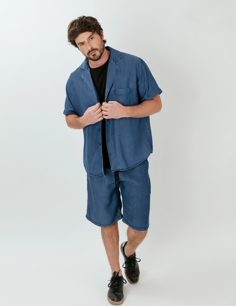 Camisa tencel Mercure