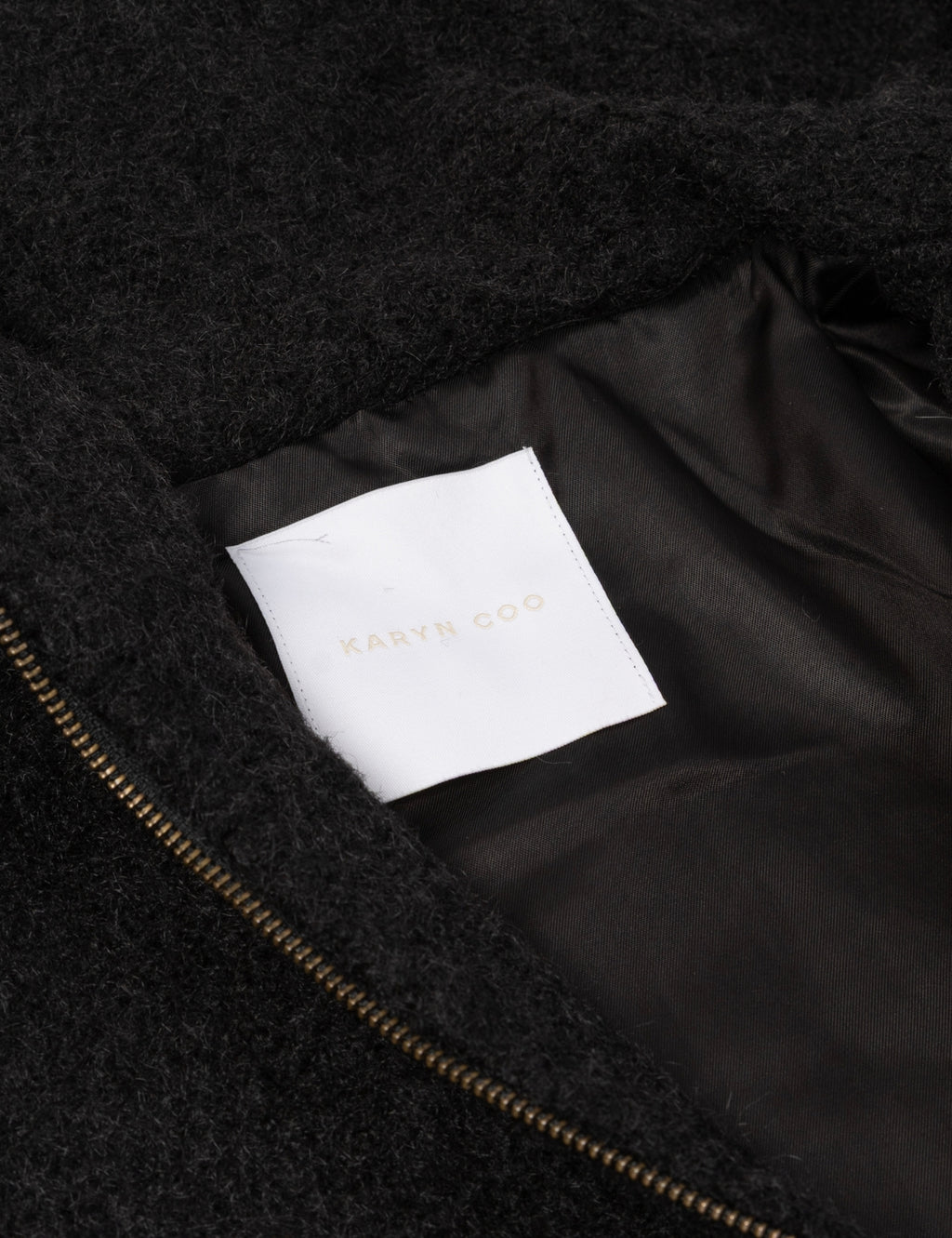 Chaqueta bouclé Abril Negro