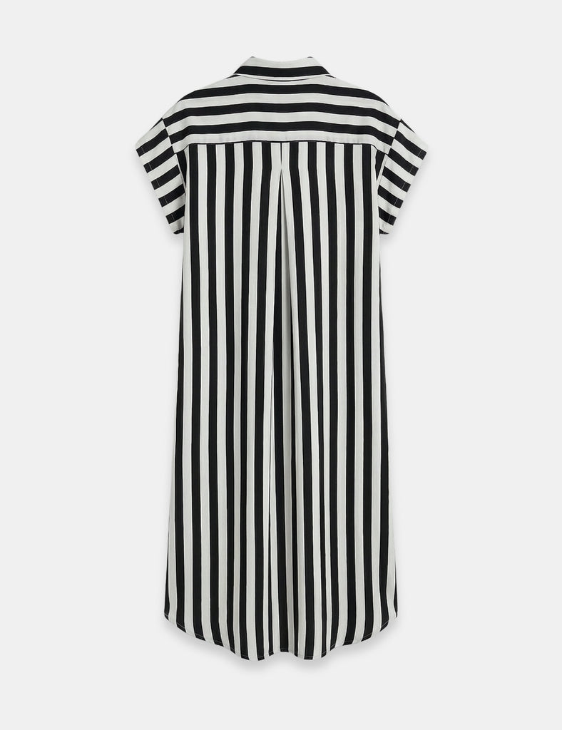 Vestido Riviera Rayado Negro