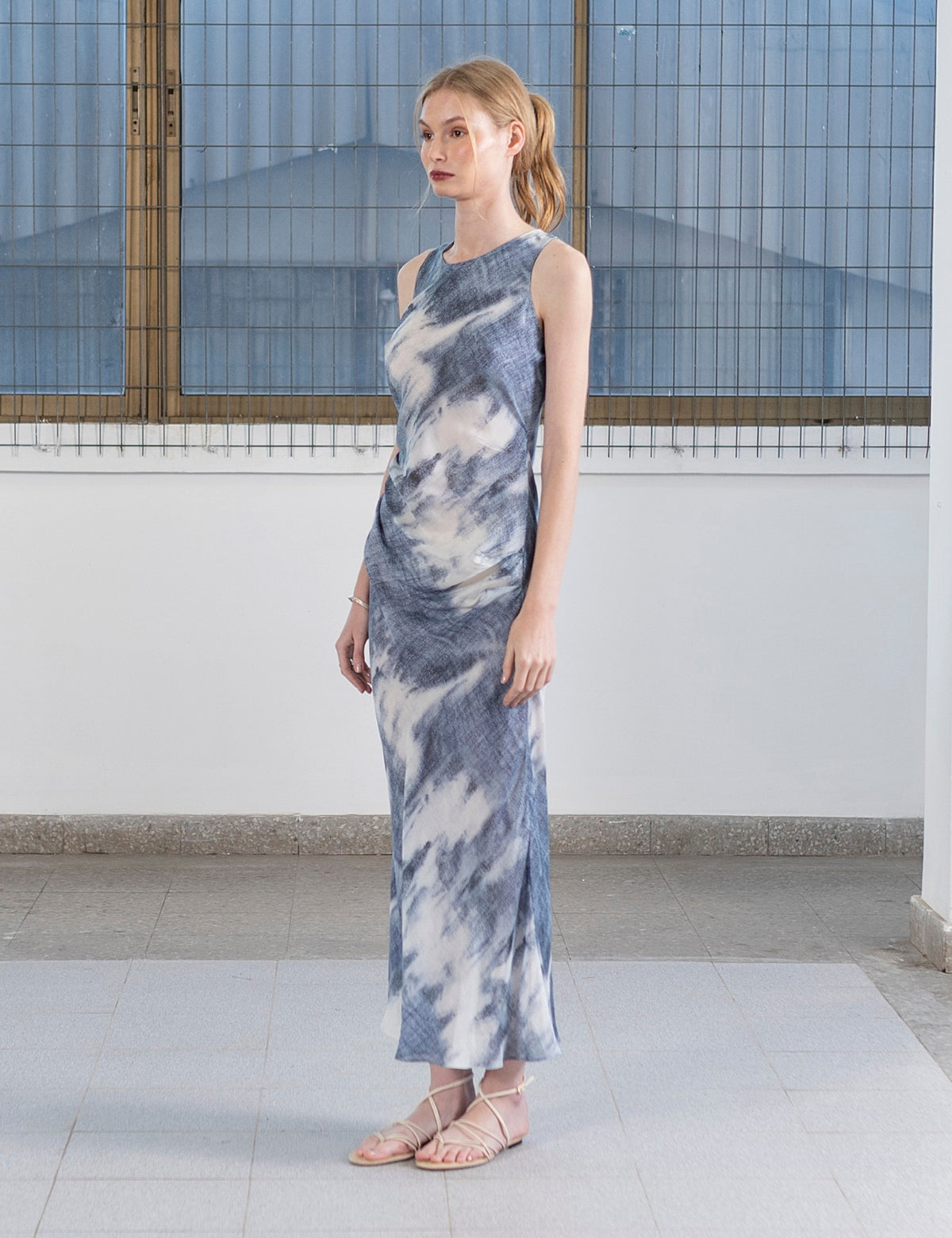 Vestido Seda Dion