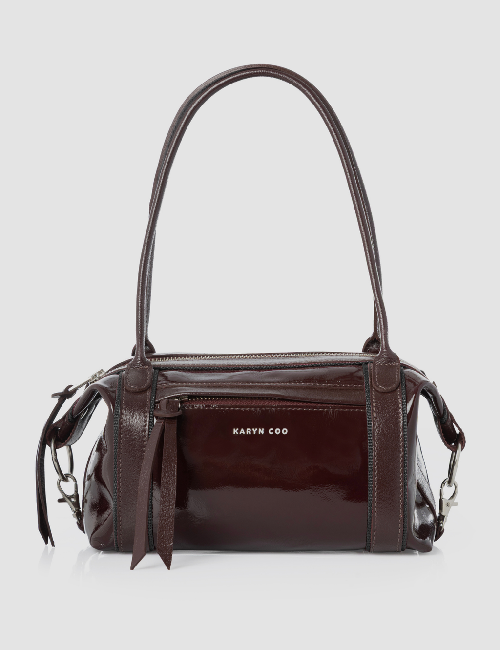 Cartera Diana Mini Granate Charol